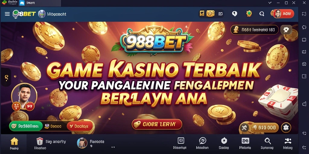 Screenshot 988BET menampilkan gameplay Kasino yang seru dan menarik.