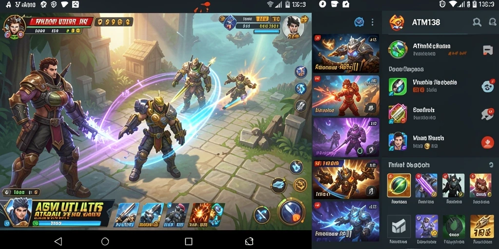 Screenshot utama ATM138 menampilkan antarmuka intuitif untuk kemudahan penggunaan.