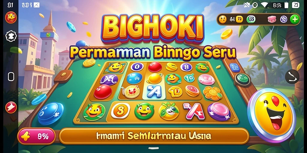 Tampilan gameplay BIGHOKI yang menegangkan dan interaktif.