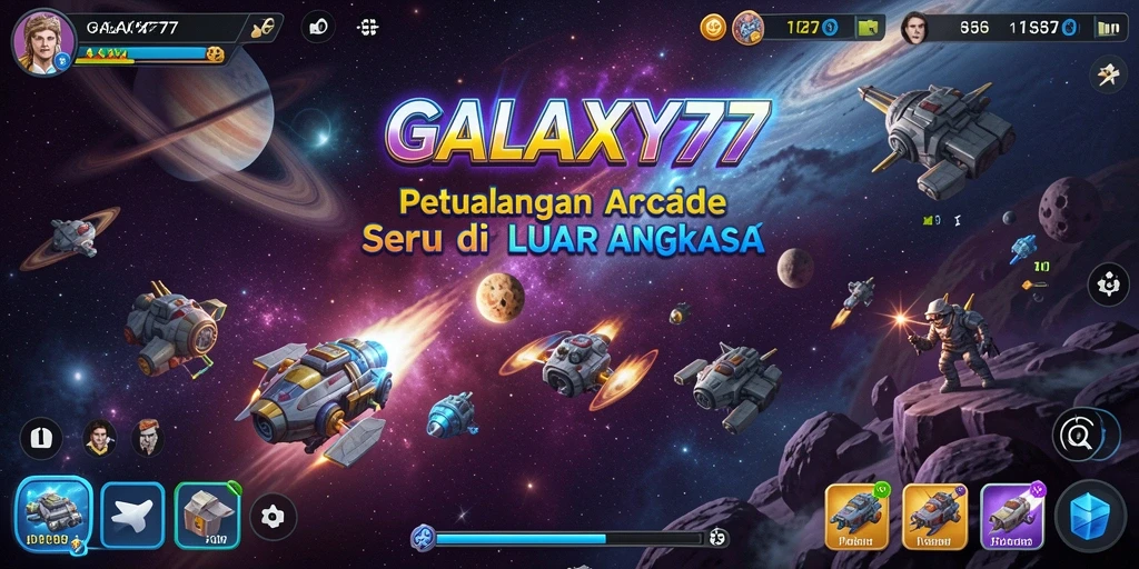 Screenshot menunjukkan aksi seru dalam game Arcade yang penuh tantangan.