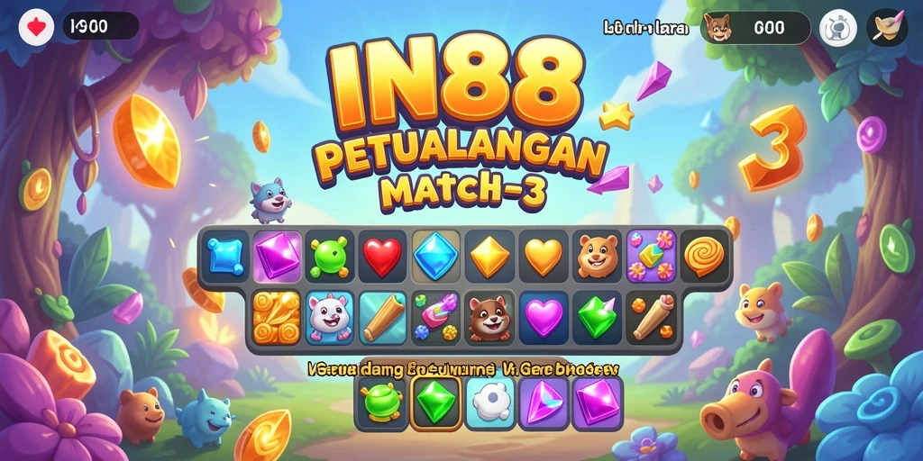 Tampilan menarik dengan gameplay seru dari IN88.