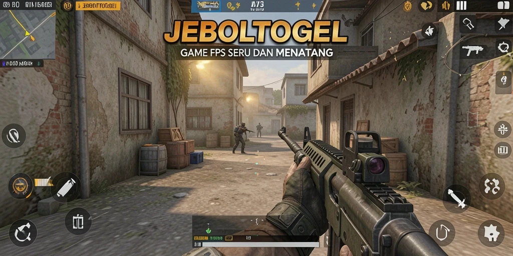 Tangkapan layar gameplay seru dari JEBOLTOGEL dengan aksi FPS yang mendebarkan.