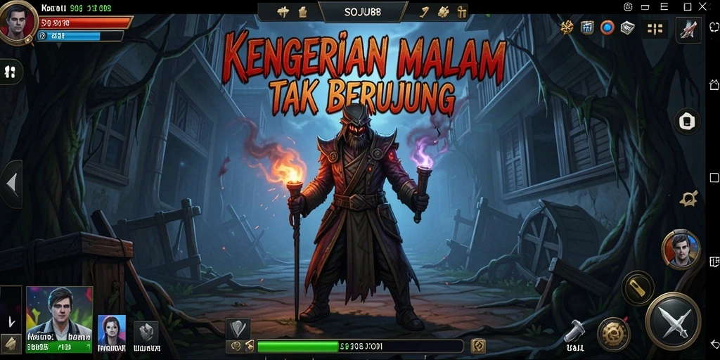 Gameplay menegangkan di dunia kegelapan yang mencekam.