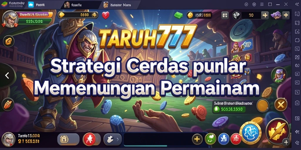 Screenshot TARUH777 menampilkan aksi strategis yang mendebarkan.